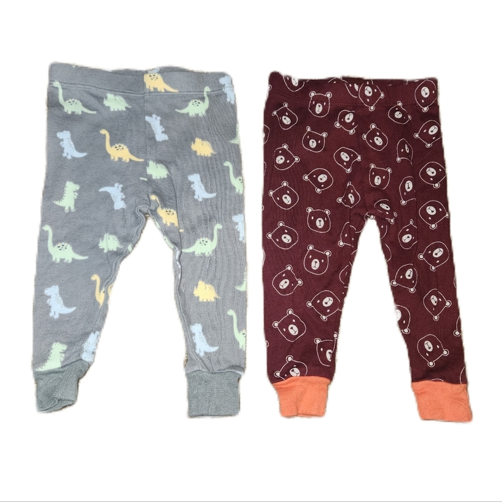 💓3/$15 Set of 2 Little Boy's 9 Months Pajama Pants